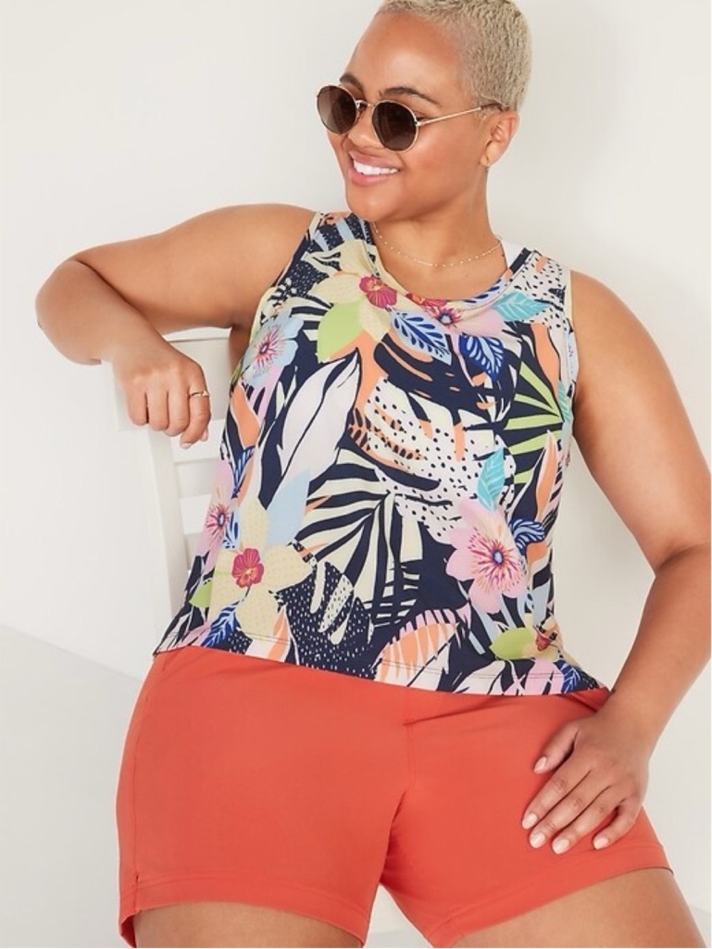 Old Navy Stretchtech Crop Tank Top XL